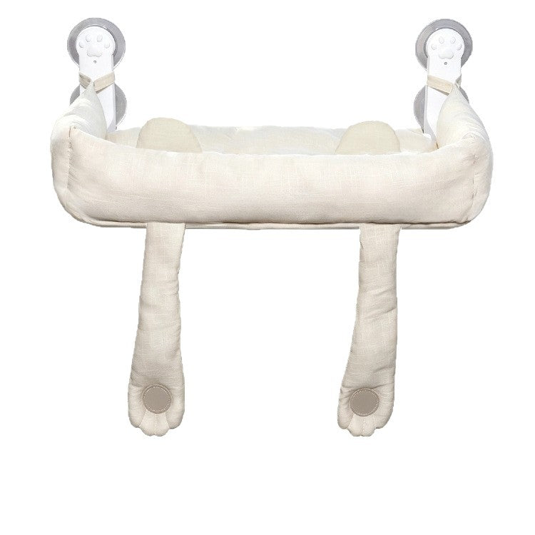 Katzenbett Plattform mit Saugnapf – 58x30 cm | LuxeStyle