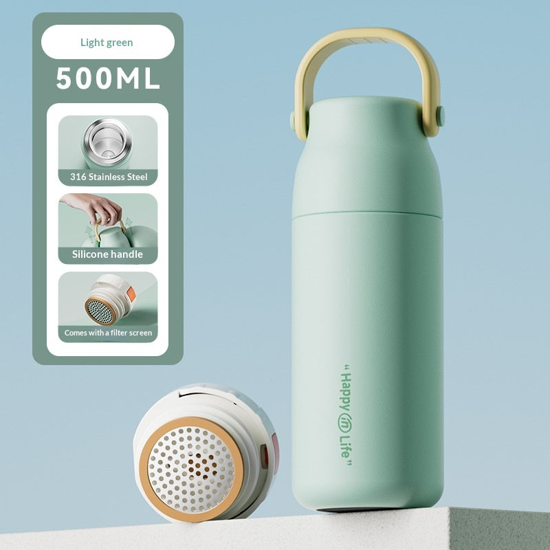 Isolierte 316 Edelstahl-Trinkflasche für Frauen – Bild 4 | LuxeStyle