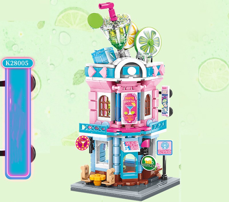 Buntes Puzzle-Modell Dessert-Haus – Bild 14 | LuxeStyle