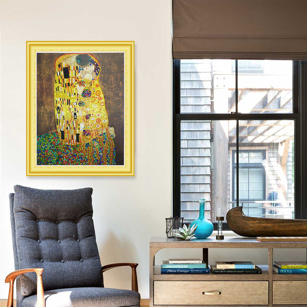Diamond Painting «Der Kuss» von Gustav Klimt | LuxeStyle