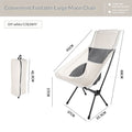 Faltbarer Outdoor-Stuhl mit Netzrückenlehne – Bild 2 | LuxeStyle