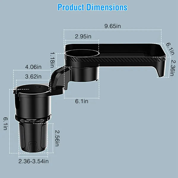 3-in-1-Auto-Becherhalter