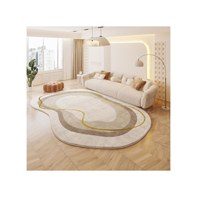 Geometrisches Creme‑Rug aus Polyester – Bild 16 | LuxeStyle