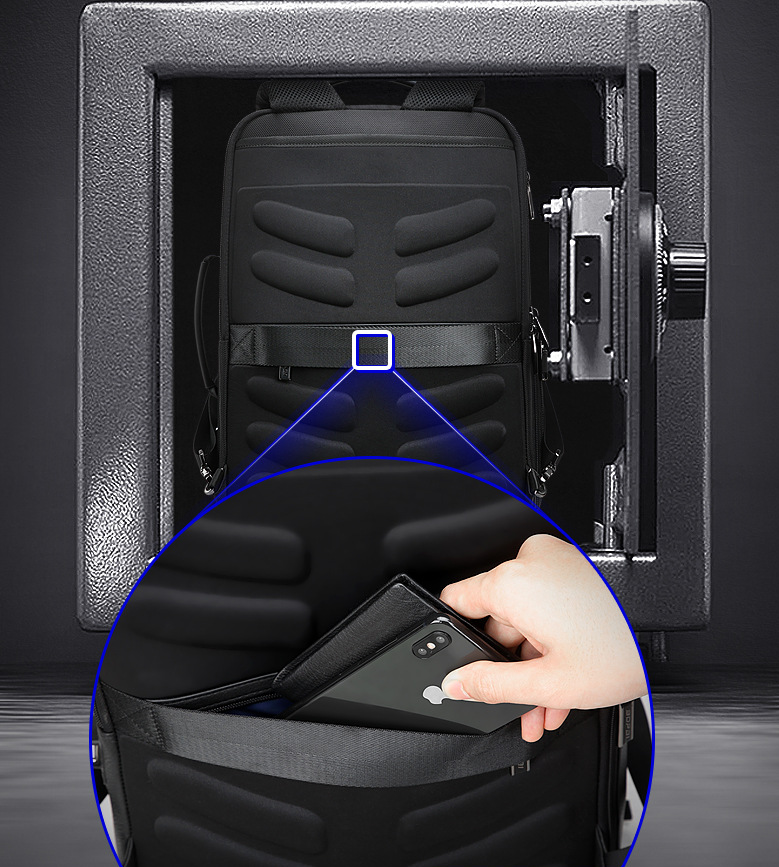 Grosser Computer-Rucksack mit vielen Fächern | LuxeStyle
