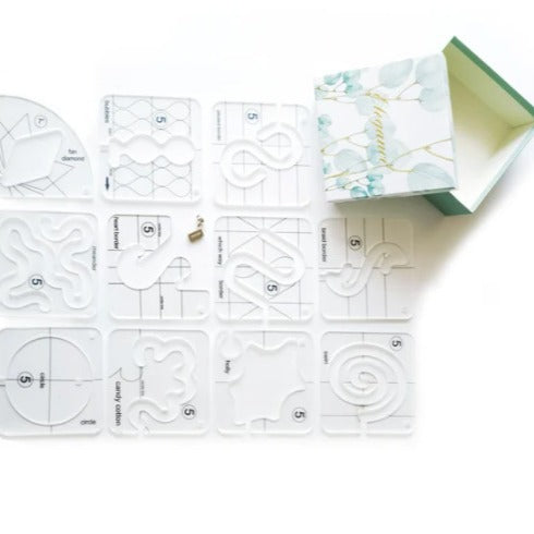 Nählineal-Set für Patchwork und Näharbeiten – Bild 4 | LuxeStyle
