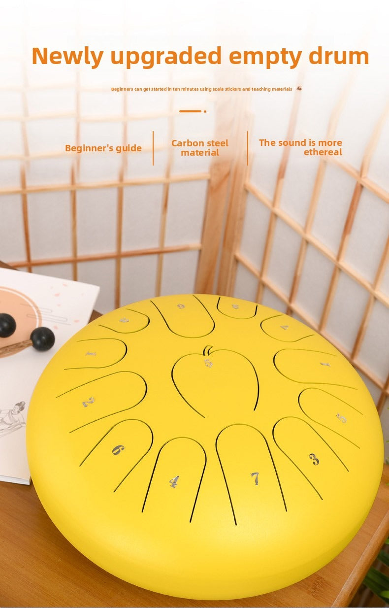 Steel Tongue Drum 12 Zoll 13 Noten Apple Style