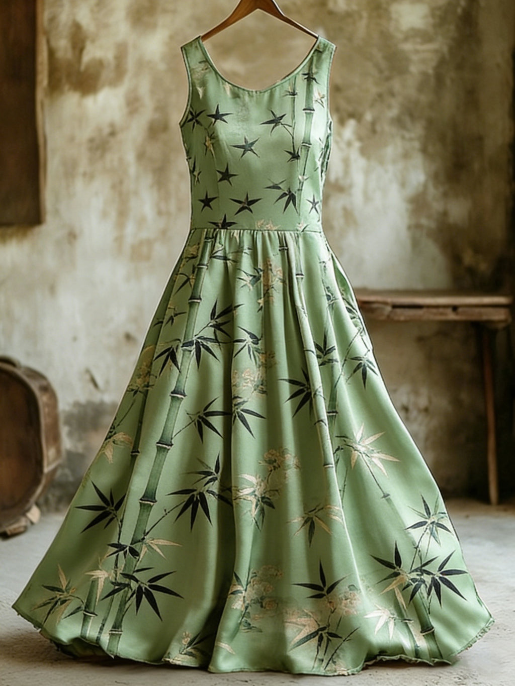 Oberkörper-Kleid mit Stern- und Mondmuster – Bild 6 | LuxeStyle