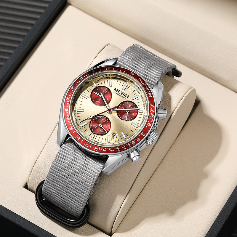 Multifunktions-Chronograph Quarzuhr