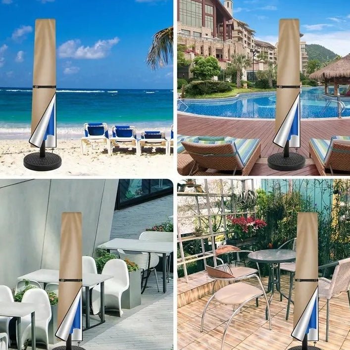 Wetterfeste Outdoor-Sonnenschirmhülle – Bild 9 | LuxeStyle