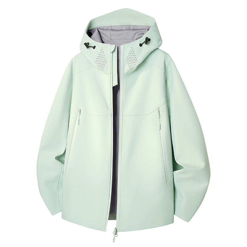 Wasserdichte Outdoor-Softshelljacke für Herren