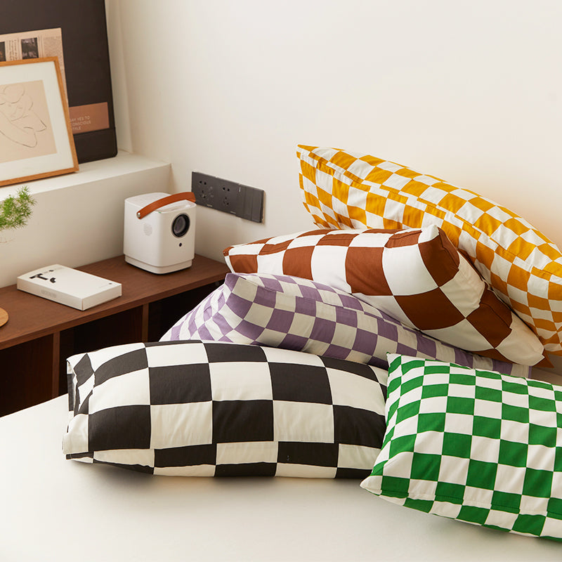 Cotton-Kissenbezug mit einfachem Muster – Bild 8 | LuxeStyle
