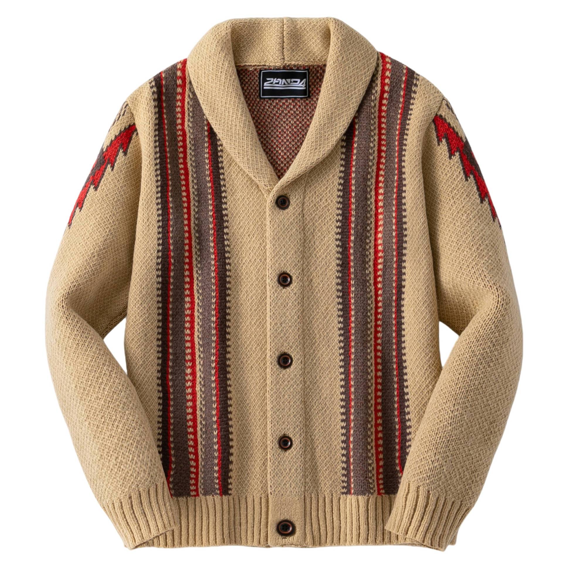 Jacquard-Pullover für Herren