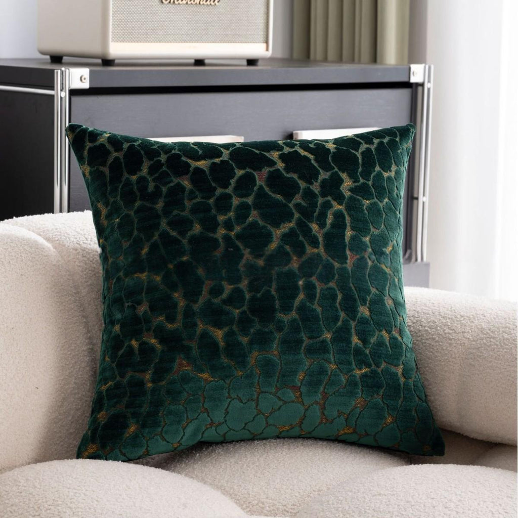 Kissenbezug bestickt, geometrisch – Bild 2 | LuxeStyle
