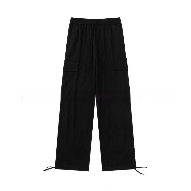 Bequeme Casual Gerade Leg Cargohose Mit Mehreren Taschen Und Elastisch