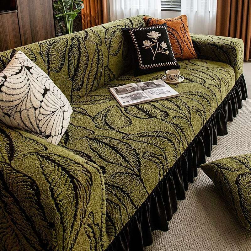Gestreifter Schonbezug für Sofas – Bild 2 | LuxeStyle