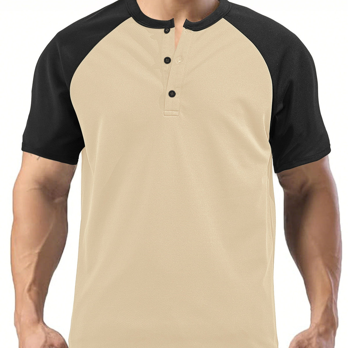 Feuchtigkeitsableitendes Kurzarmshirt für Herren – Bild 4 | LuxeStyle