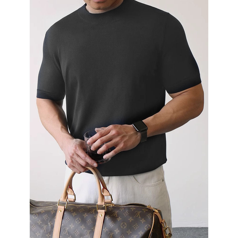 Anzug mit Eisseide-T-Shirt