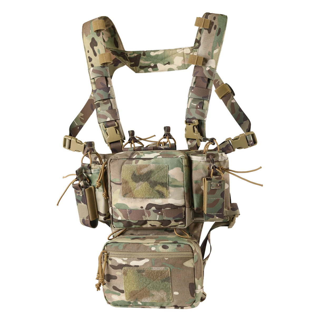 Leichte taktische Brusttasche – Camouflage – Bild 2 | LuxeStyle