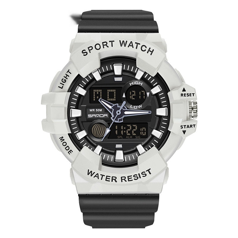 Sportuhr mit Doppeldisplay