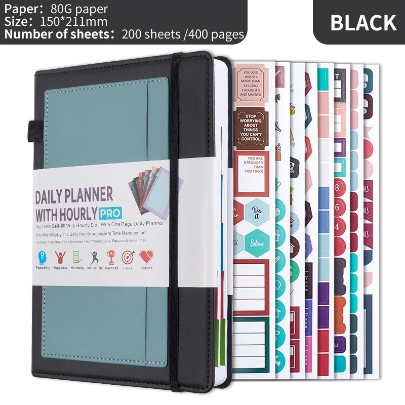 Notizbuch ohne Datum mit Gummiband – Bild 8 | LuxeStyle