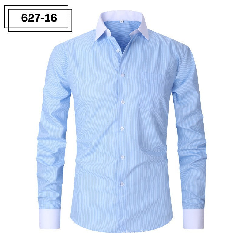 Gestreiftes Slim Fit Hemd für Herren – Bild 2 | LuxeStyle