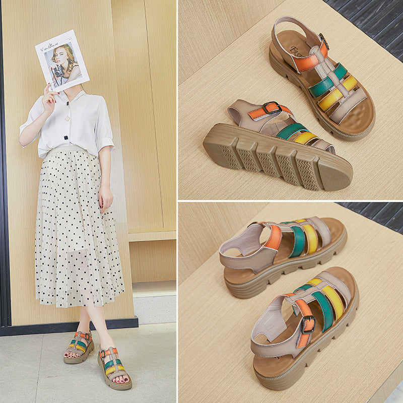Damen Sandalen mit weicher Sohle – Bild 10 | LuxeStyle