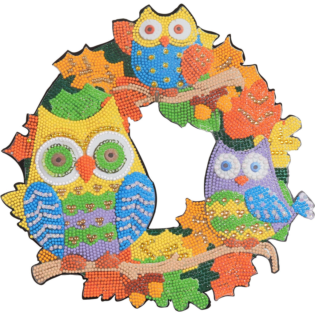 5D Diamond Painting Kranz mit speziellen Diamanten