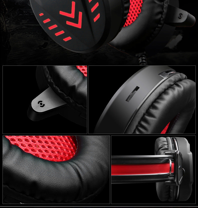 Gaming Headset mit Mikrofon und Heavy Bass