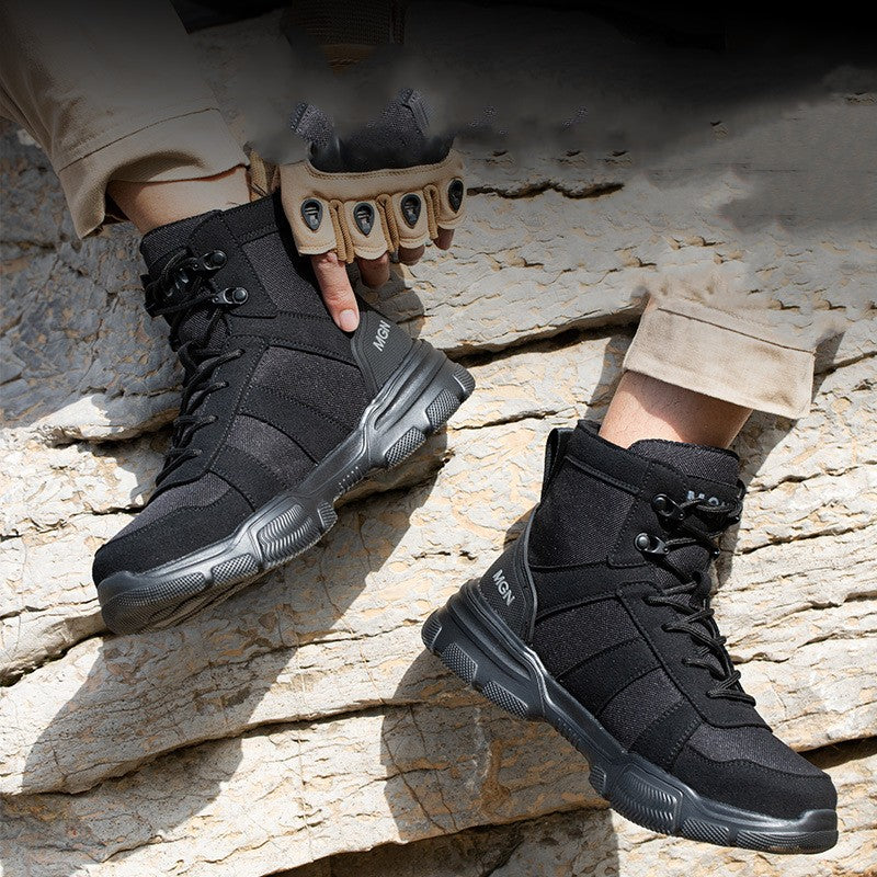 Schutzschuhe mit Stahlkappe