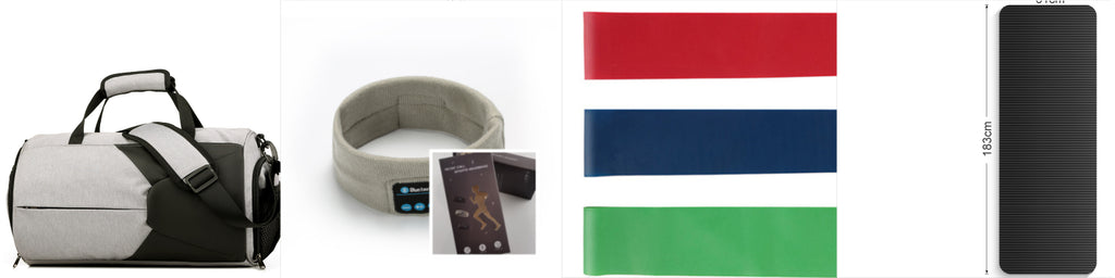 Bluetooth-Stirnband für Fitness & Yoga