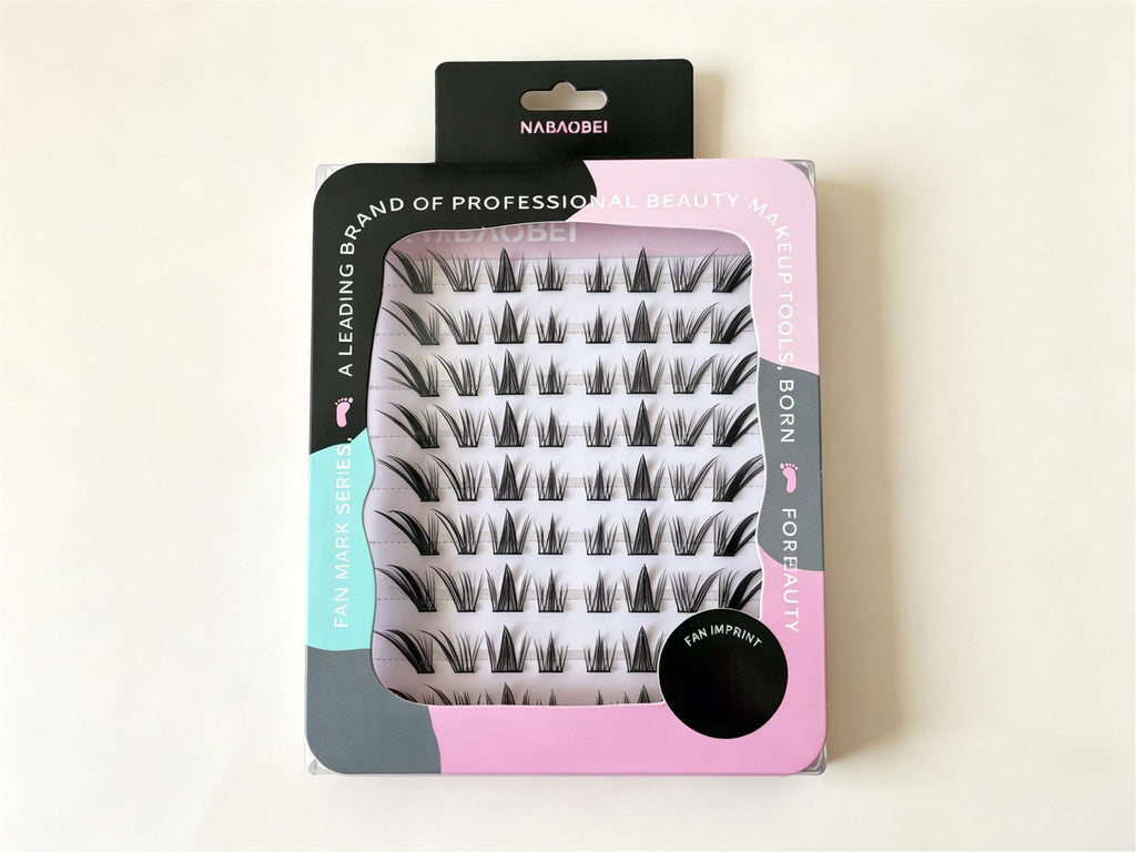 Cluster-Wimpern «Glue-Free» 80 Stück