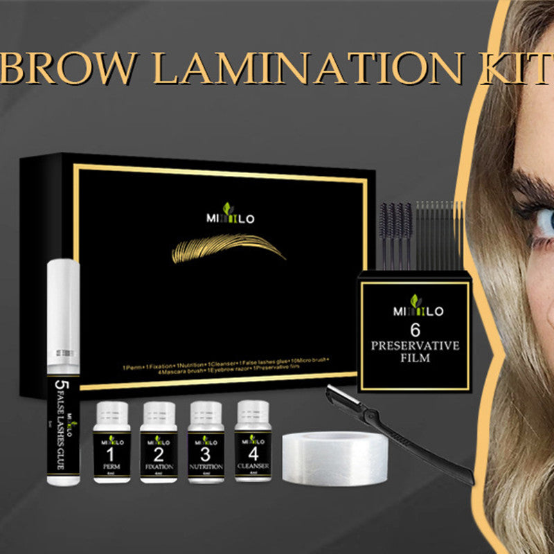 Wimpern- & Augenbrauen-Set mit Keratin – Bild 2 | LuxeStyle