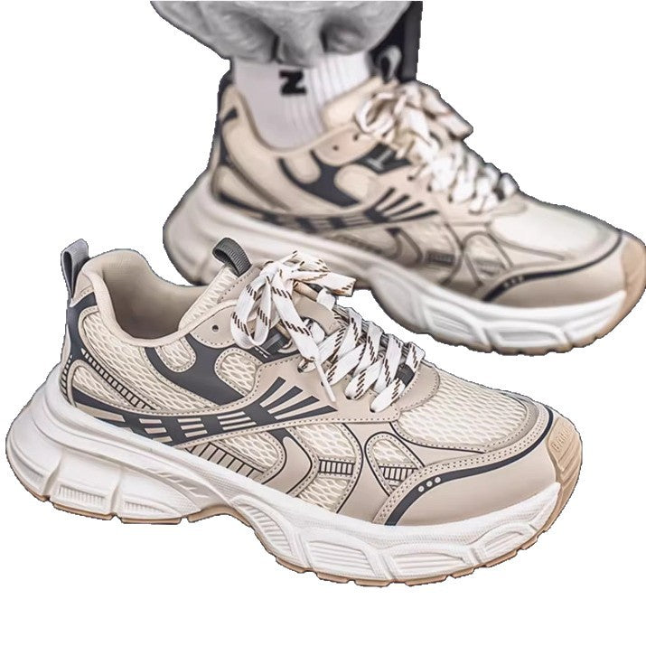 Atmungsaktiver Mesh Sportschuh für breite Füsse