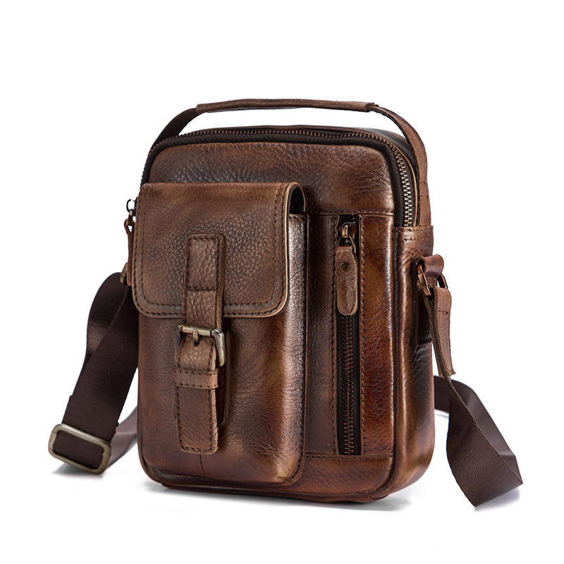 Elegante Schultertasche aus Rindsleder | LuxeStyle