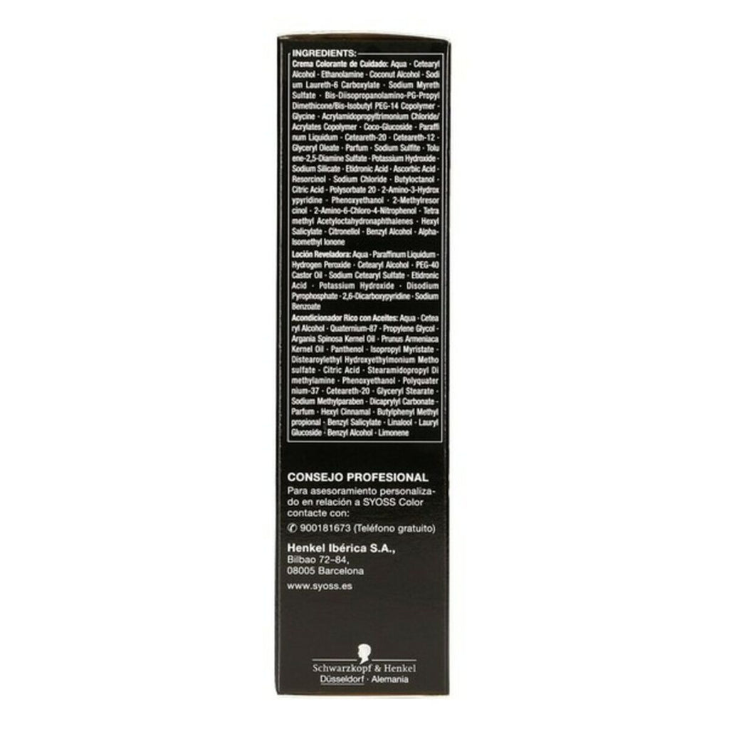 Dauerfärbung Syoss Olio Intense Honigblond Nº 8,60 Platinblond Nº 8.60