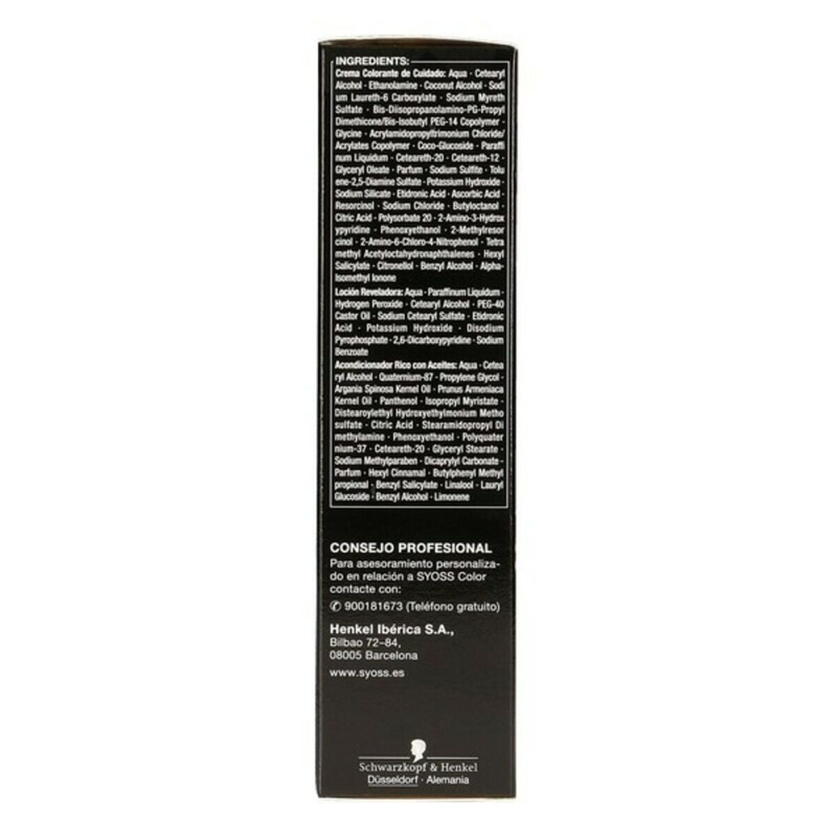 Dauerfärbung Syoss Olio Intense Honigblond Nº 8,60 Platinblond Nº 8.60