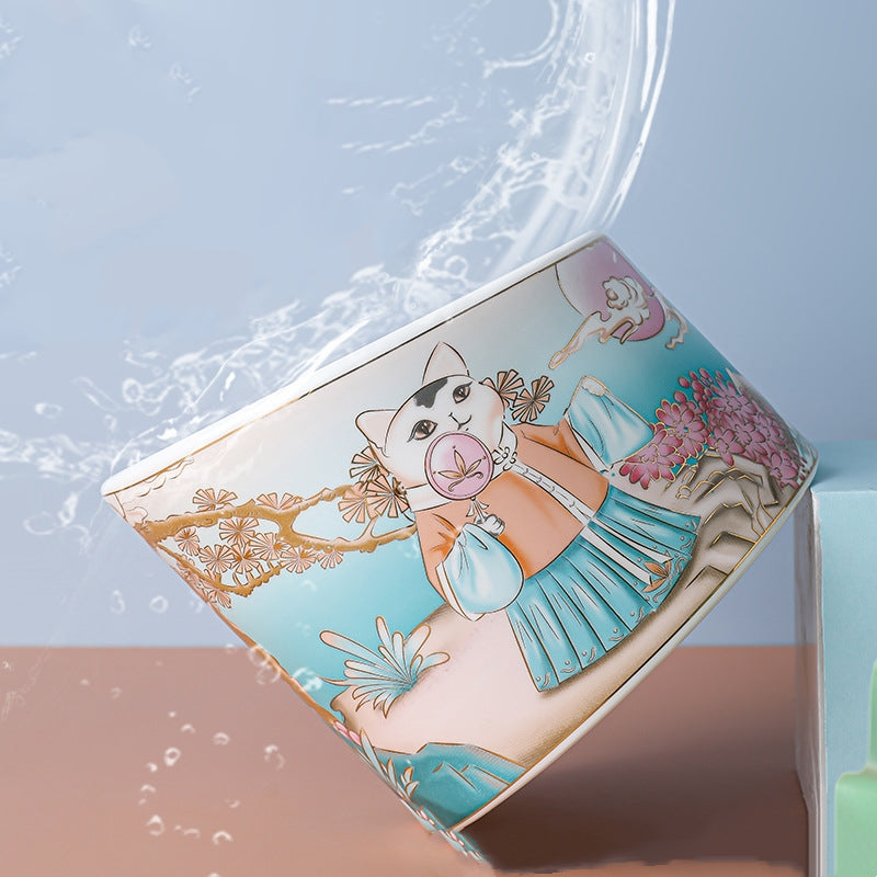 Keramik Katzenbowl – Bild 5 | LuxeStyle