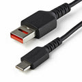 USB A zu USB-C-Kabel Startech USBSCHAC1M Schwarz – LuxeStyle Schweiz