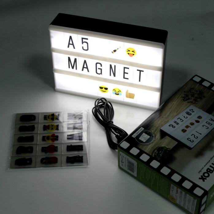 LED Leuchtkasten mit Buchstabenkarten – Bild 7 | LuxeStyle