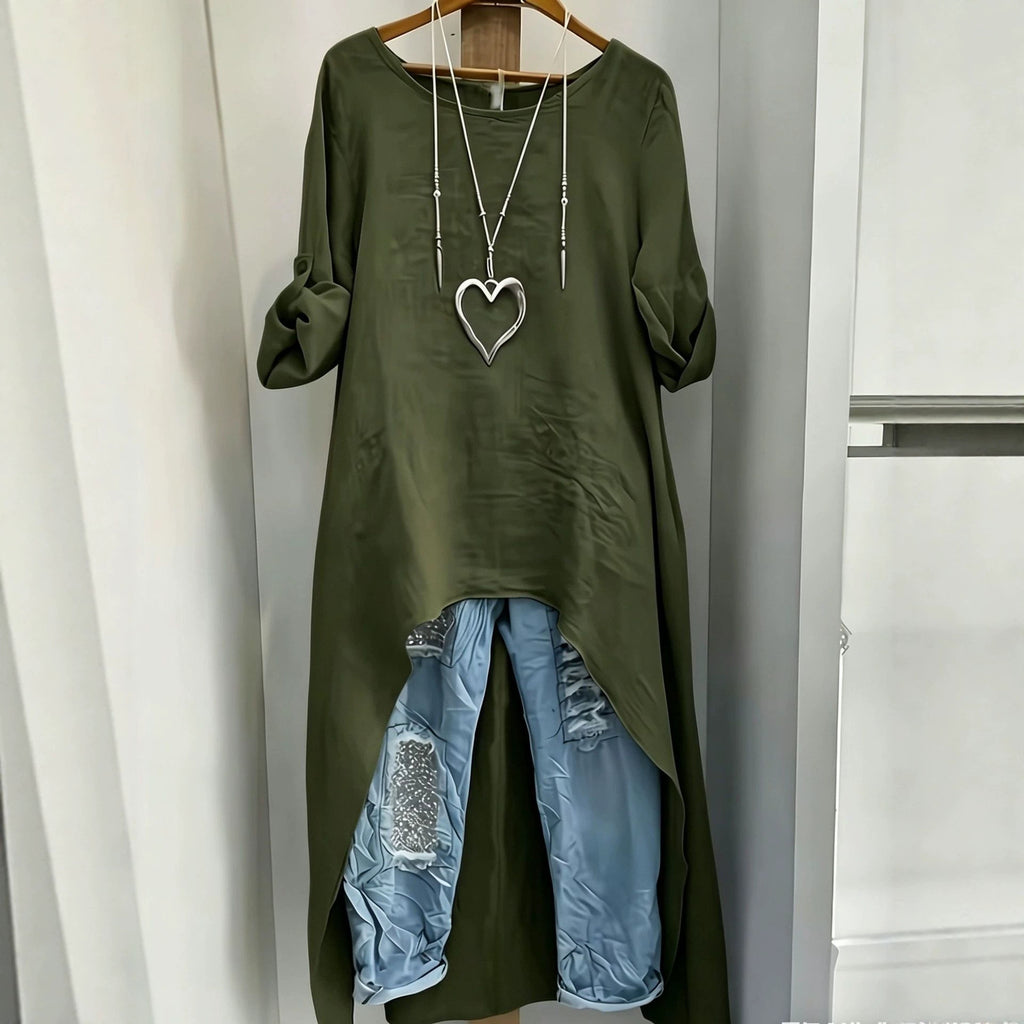 Sommerliche Off-Shoulder Bluse in grossen Grössen