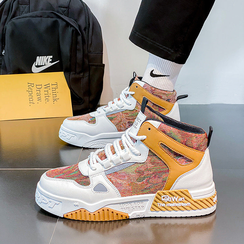 High Top Sneaker mit rutschfester Sohle – Bild 2 | LuxeStyle