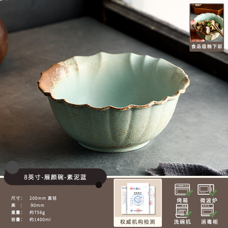 Yao Bian Keramikschale mit Farbverlauf