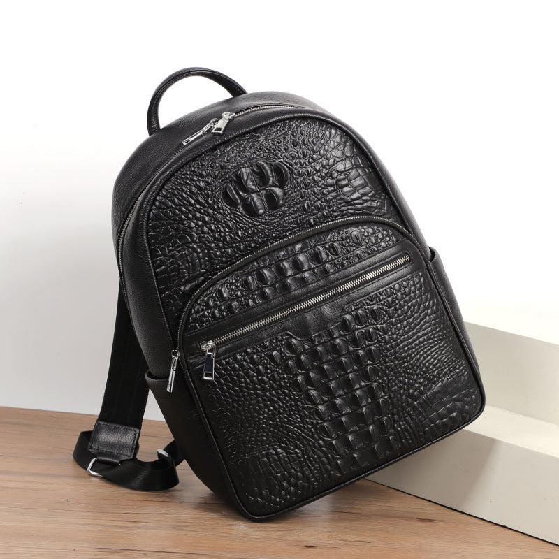 Backpack Fashion Travel Männer Lederrucksack – Bild 5 | LuxeStyle