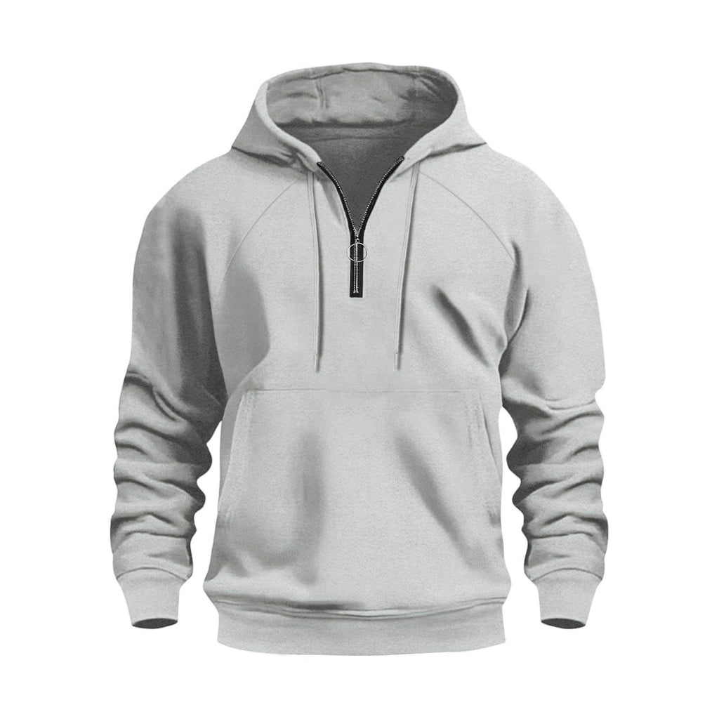 Herren Casual Sports Halbsteckhoodie