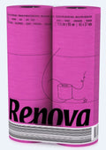 Toilettenpapier 6 Rollen fuchsia