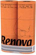 Toilettenpapier 6 Rollen orange