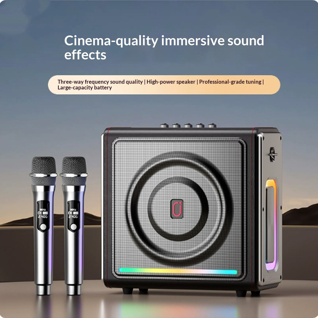 Outdoor Bluetooth Lautsprecher mit Farbwechsel-Licht