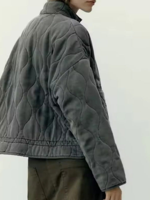 Quilted Baumwolljacke für Herbst & Winter | LuxeStyle