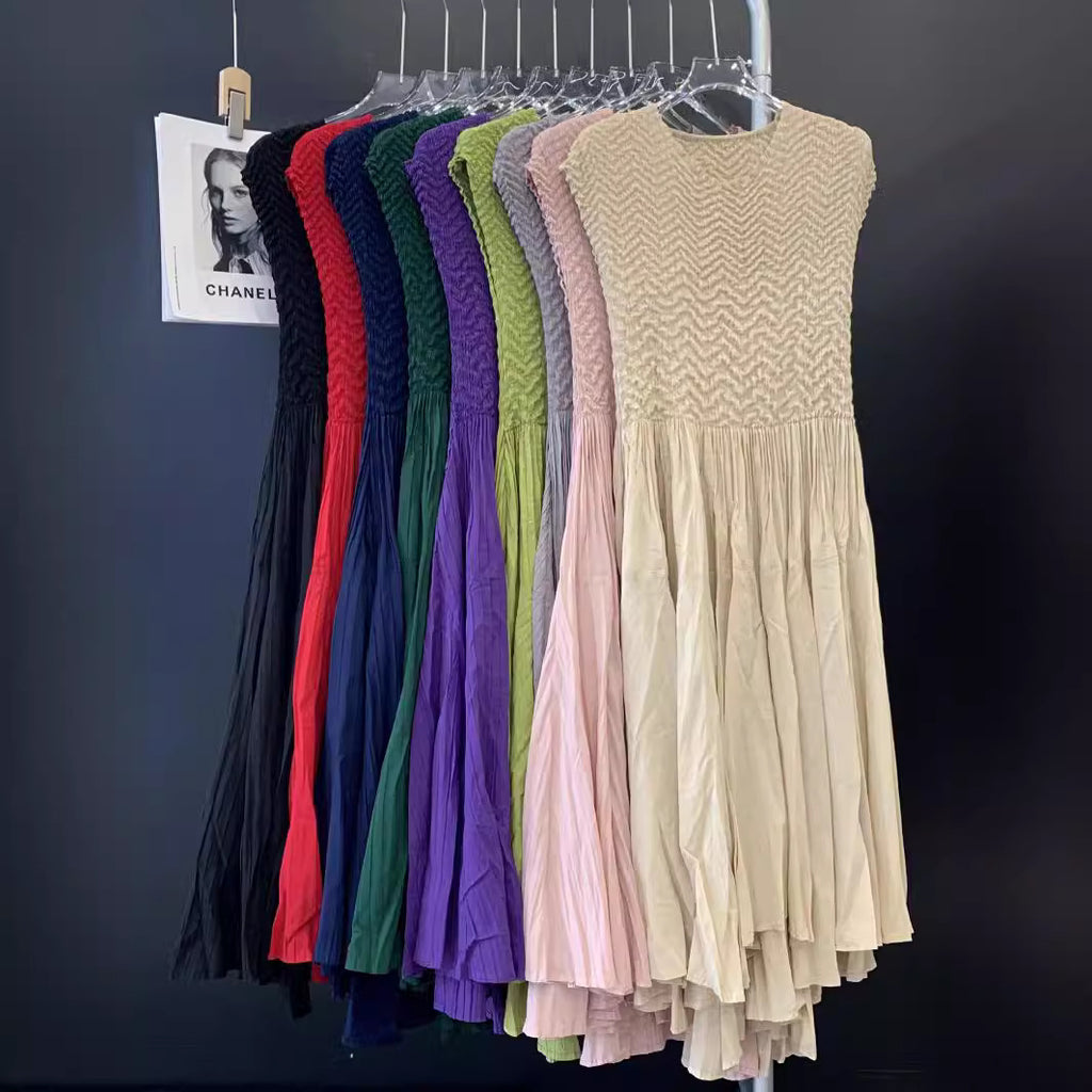 Elegantes Spitzenkleid in Unifarben