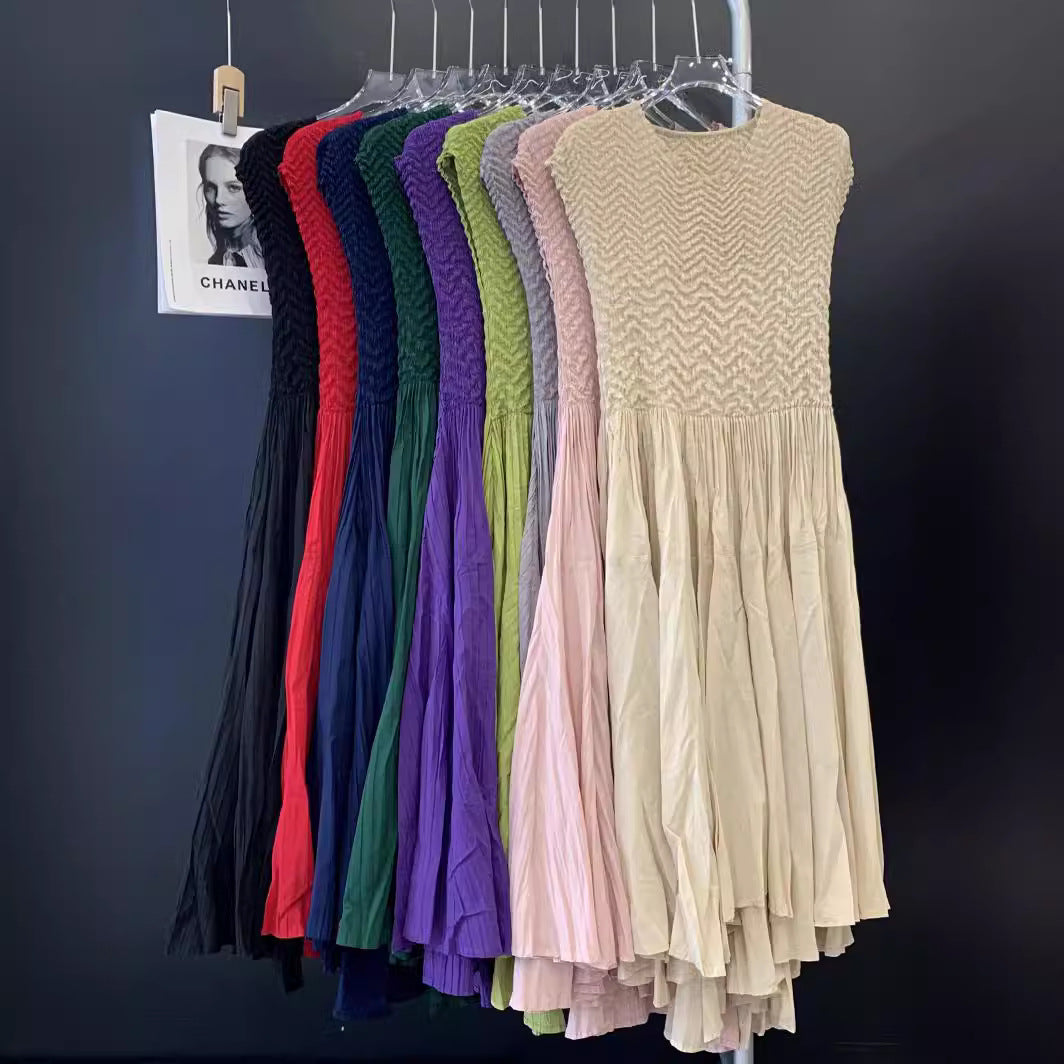 Elegantes Spitzenkleid in Unifarben